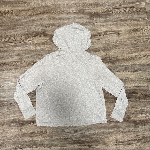 Calvin Klein Performance Hooded Long Sleeve Logo Top Sweater Lightweight - Picture 4 of 6